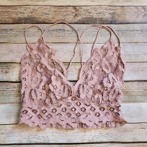 Women's Size M Pink Free People Bralette